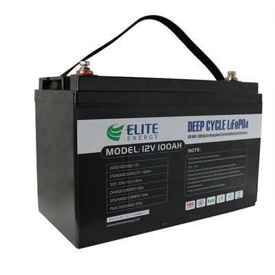 بسته باتری 1280Wh 100Ah 12V LiFePO4 برای ذخیره انرژی در منزل