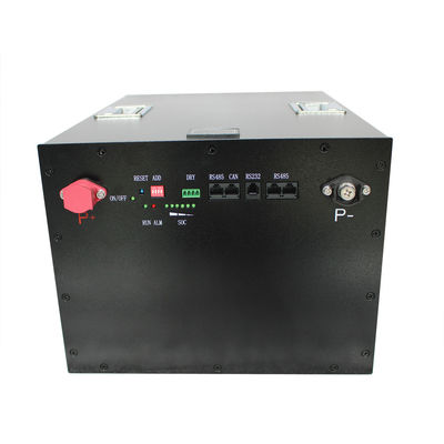باتری 5120Wh LiFePO4 باتری 48 ولت 100 آمپر باتری ذخیره انرژی ساخته شده در BMS