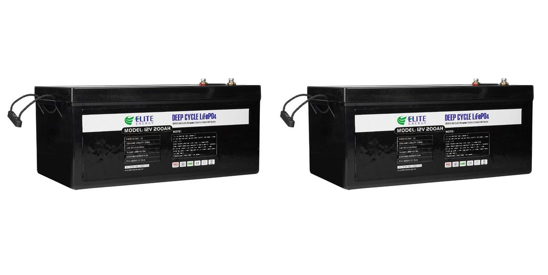 فسفات کاروان 2560Wh 200Ah 12V LiFePO4 باتری ایمنی بالا